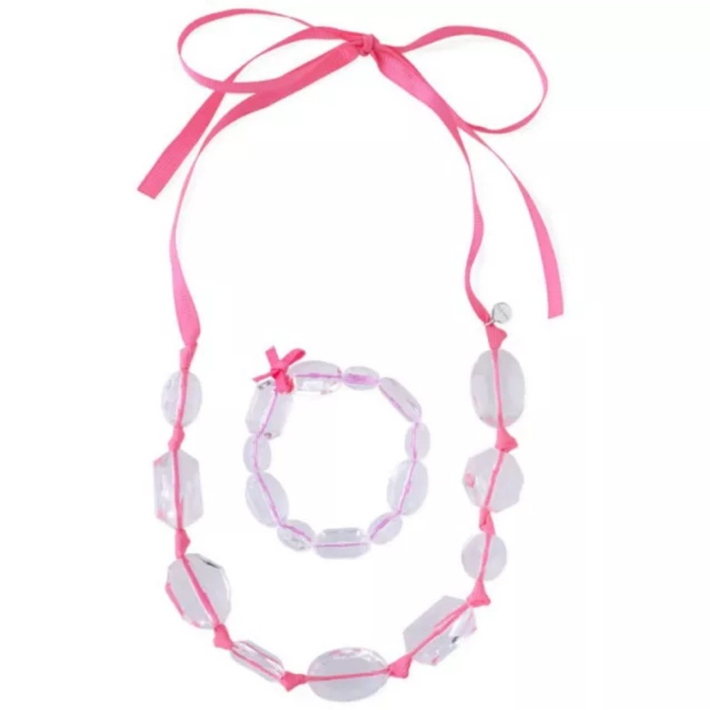 Stella & Dot Izzie Little Girl Necklace and Bracelet gift Set with gift box
